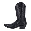 68430 Black Goat Bucklace Mens Western Cowboy Boots
