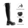 41KXBKAhMaL.jpg Women's Platform Over The Knee Boots Lug Sole Round Toe Thigh High Long Chunky Block Heels Fall Boots