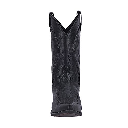 68430 Black Goat Bucklace Mens Western Cowboy Boots