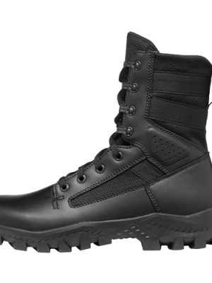 TACTICAL T8 Defense LE Law Enforcement EMS Boots for Men and Women, Full Grain Leather, Regular