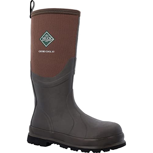 41Orutj9rWL.jpg Boots Chore Cool Warm Weather Tall Steel Toe Men's Rubber Work Boot