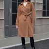 41Rk5pTvSTL.jpg Women's Winter Faux Suede Long Trench Coat Casual Double-Breasted Notch Lapel Overcoat Outerwear