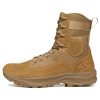 T8 Falcon Combat Tactical Boots for Men and Women, Military, Army, Air Force, AR670-1 Compliant Footwear, Suede Leather,