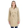 Women's Classic Belted Trench Coat