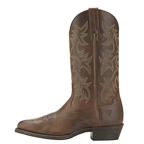 Heritage Round Toe Western Boots - Men??s Round Toe Cowboy Boot