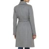 womens Belted Wool Classically Elegant Coat for Year-round Style (Standard and Plus Size