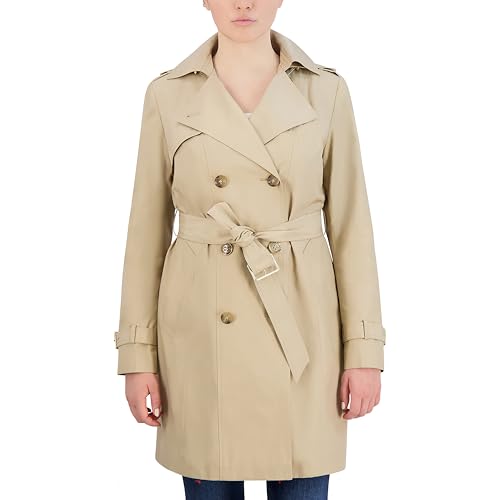 Women's Classic Belted Trench Coat
