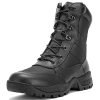 Men's 8 Inches Military Tactical Work Boot With Side Zipper - Lightweight Army Combat Desert Boot for Outdoor Use