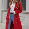 41dvAVBqyqL.jpg Womens Long Wool Coat for Women Fall Winter Trench Coat Trendy Jackets