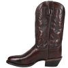 Black Birchwood Mens R Toe Western Boots 68450