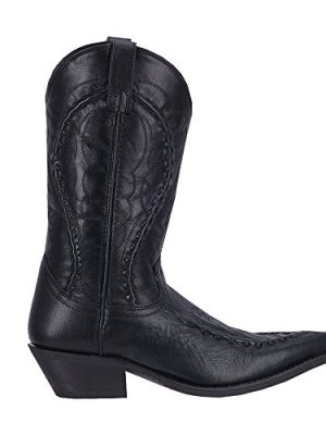 68430 Black Goat Bucklace Mens Western Cowboy Boots