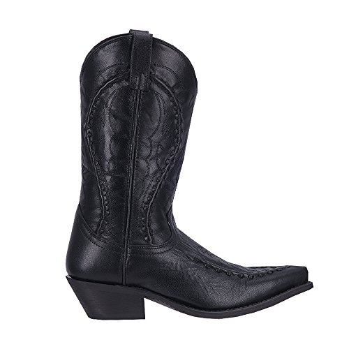 68430 Black Goat Bucklace Mens Western Cowboy Boots