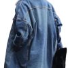41h02YkwdKL.jpg Women Long Sherpa Fleece Lined Jeans Jacket Denim Trench Coat Thicken Button Down Patchwork Trucker Coat Overcoat