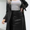 Womens Faux Suede Leather Jacket Spring and Winter Fashion Long Trench Coat, Lightweight Windbreaker