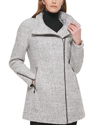 womens Asymmetrical Wool Jacket