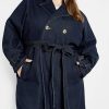 41s9AlPtZJL.jpg Women's Plus Size Coat - Laylo Trench