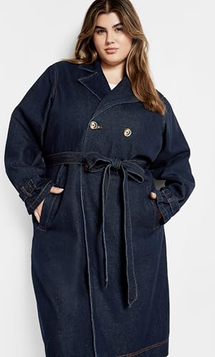 41s9AlPtZJL.jpg Women's Plus Size Coat - Laylo Trench