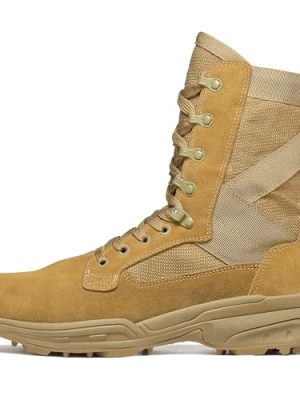 TACTICAL T8 NFS 670 Military Combat Boots for Men and Women, Army, Air Force, AR670-1 Compliant Footwear, Lightweight, Suede