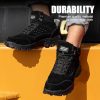 Steel Toe Boots for Men Women Comfortable Lightweight Work Boots for Men Industrial Construction Boot Non Slip Work Shoes