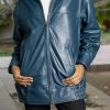 41ubsvJuFmL.jpg Oversized Leather Jacket Women - Lambskin Leather Fall Jacket for Womens Fashion Plus Size Outfits