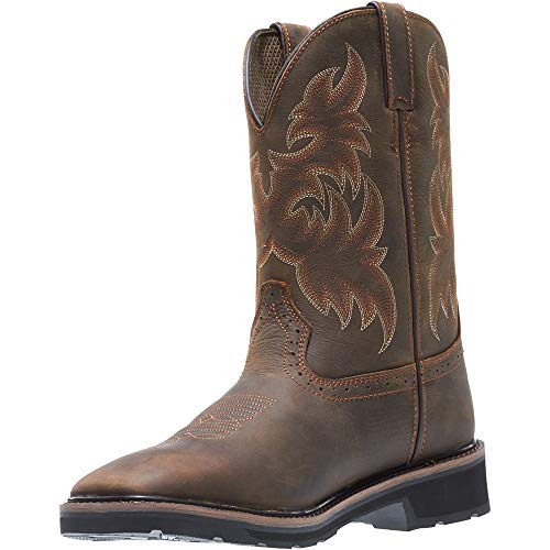 Men's Rancher 10" Square Toe Soft Toe Work Boot