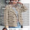 51NZv86GIDL.jpg Women Crop Double Breasted Trench Coat Raglan Sleeve Work Office Cropped Jacket With Pockets