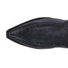 68430 Black Goat Bucklace Mens Western Cowboy Boots