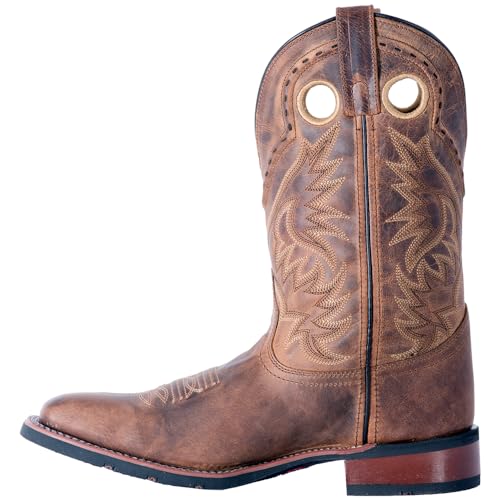 Dan Post Tan Kane Broad Square Toe Mens Western Boots 7812