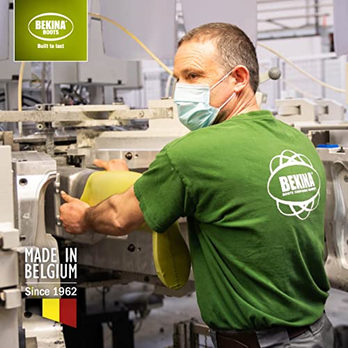 Steplite EasyGrip O4 Waterproof Wellington Boots for Men and Women - Ultra Lightweight Non Slip Work Boots with SRC Certified