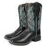51wH5k5yrWL.jpg Women Western Boots Hand Painted, Square Toe, Full Grain Cowhide, 4-Layer Composite Sole(PLT203604)